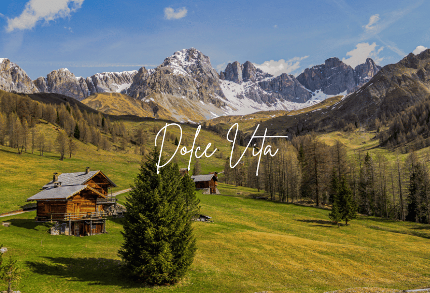 Sever Itálie aneb „Dolce Vita“ v pohorkách